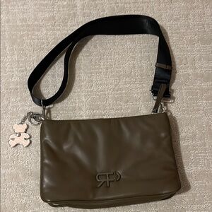 Parfois textured crossbody in Brown